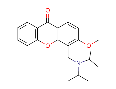4-(디이소프로필아미노)메틸-3-메톡시-9H-크산텐-9-온