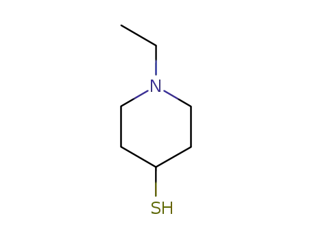 Molecular Structure of 276863-64-0 (4-Piperidinethiol,1-ethyl-(9CI))