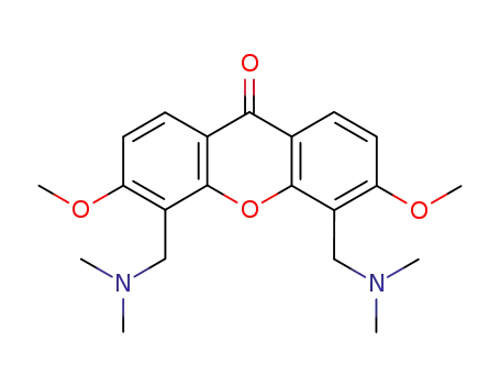 4,5-ビス[(ジメチルアミノ)メチル]-3,6-ジメトキシ-9H-キサンテン-9-オン