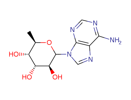2-(6-aminopurin-9-yl)-6-methyl-oxane-3,4,5-triol cas  27894-29-7
