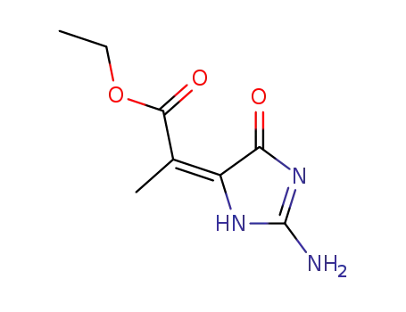 ethyl (2Z)-2-(2-amino-5-oxo-3,5-dihydro-4H-imidazol-4-ylidene)propanoate