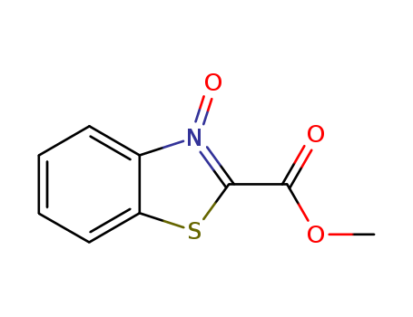 2-BENZO[D]THIAZOLECARBOXYLIC ACID,METHYL ESTER,3-OXIDE