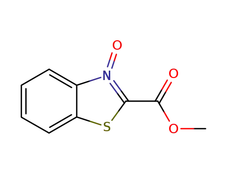 2-벤조티아졸카르복실산, 메틸에스테르, 3-옥사이드(8CI)