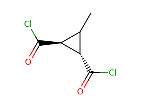 1,2-Cyclopropanedicarbonyl dichloride, 3-methyl- (9CI)