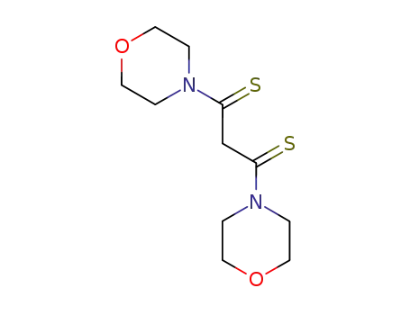 Molecular Structure of 27759-71-3 (1,3-di(morpholin-4-yl)propane-1,3-dithione)