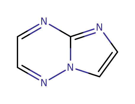 Molecular Structure of 275-00-3 (Imidazo[1,2-b][1,2,4]triazine)