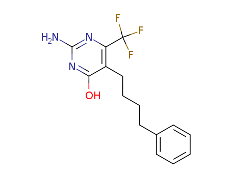 4(3H)-Pyrimidinone,2-amino-5-(4-phenylbutyl)-6-(trifluoromethyl)- cas  2762-83-6
