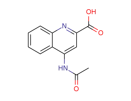 4-acetylamino-quinoline-2-carboxylic acid