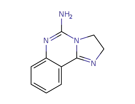 Molecular Structure of 27631-28-3 (2,3-DIHYDRO-IMIDAZO[1,2-C]QUINAZOLIN-5-YLAMINE)