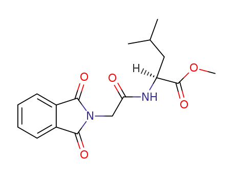 methyl N-[(1,3-dioxo-1,3-dihydro-2H-isoindol-2-yl)acetyl]leucinate