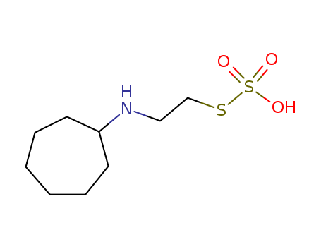 Thiosulfuric acid,S-[2-(cycloheptylamino)ethyl] ester