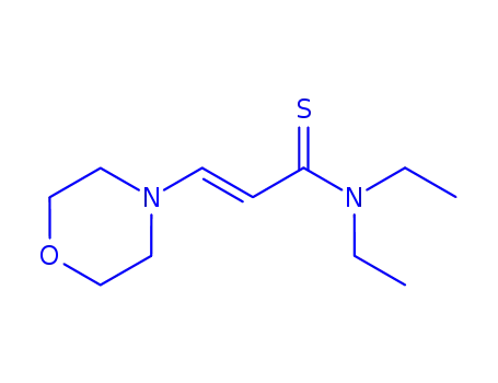 2-Propenethioamide,  N,N-diethyl-3-(4-morpholinyl)-