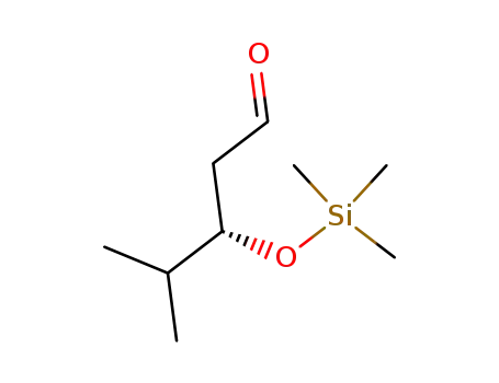 (3S)-4-methyl-3-trimethylsiloxypentanal