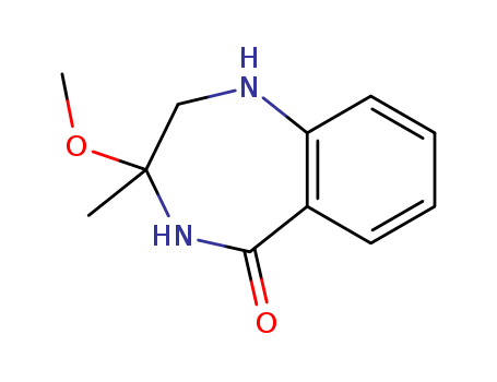 5H-1,4-Benzodiazepin-5-one,1,2,3,4-tetrahydro-3-methoxy-3-methyl- cas  27545-03-5