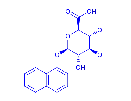 Molecular Structure of 27710-10-7 (naphthyl glucuronide)