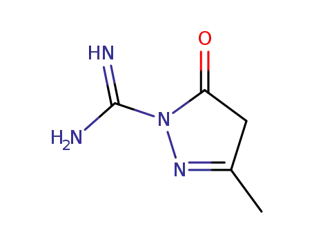 3-methyl-5-oxo-4,5-dihydro-1H-pyrazole-1-carboximidamide
