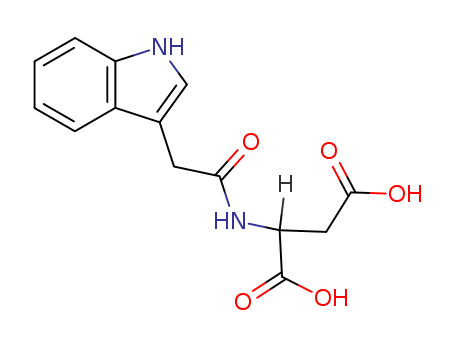 Aspartic acid,N-[2-(1H-indol-3-yl)acetyl]-                                                                                                                                                              