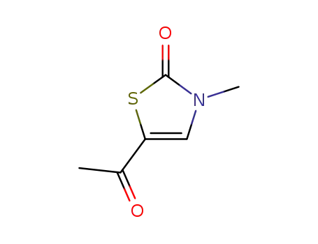 4-Thiazolin-2-one, 5-acetyl-3-methyl- (8CI)