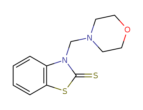 2(3H)-Benzothiazolethione,3-(4-morpholinylmethyl)- cas  27410-41-9