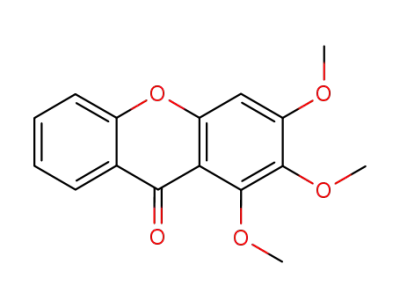 1,2,3-トリメトキシ-9H-キサンテン-9-オン