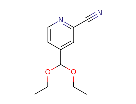 4-Diethoxymethyl-pyridine-2-carbonitrile