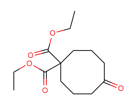 Molecular Structure of 274255-51-5 (DIETHYL 5-OXOCYCLOOCTANE-1,1-DICARBOXYLATE)