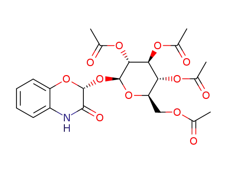 (2R)-2-(2,3,4,6-tetra-O-acetyl-β-D-glucopyranosyloxy)-2H-1,4-benzoxazin-3(4H)-one