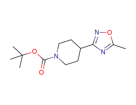 1-피페리딘카르복실산, 4-(5-메틸-1,2,4-옥사디아졸-3-일)-, 1,1-디메틸에틸 에스테르