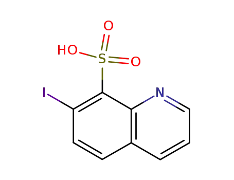 Molecular Structure of 32435-64-6 (8-Quinolinesulfonic  acid,  7-iodo-)