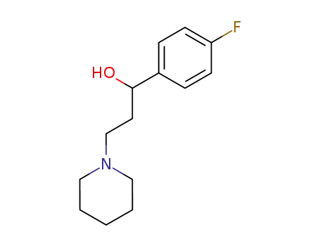 α-(p-Fluorophenyl)-1-piperidine-1-propanol