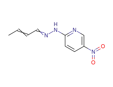 Crotonaldehyde, (5-nitro-2-pyridyl)hydrazone