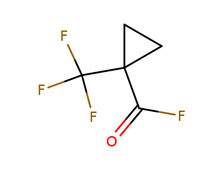 시클로프로판카르보닐 플루오라이드, 1-(트리플루오로메틸)-(9CI)