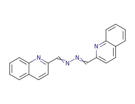 2-{(E)-[(quinolin-2-ylmethylidene)hydrazinylidene]methyl}quinoline