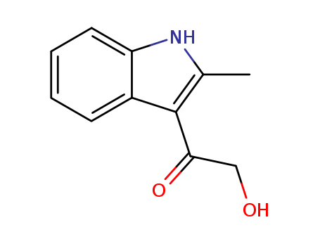 2-hydroxy-1-(2-methyl-1H-indol-3-yl)ethanone