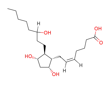 Molecular Structure of 27376-74-5 (13,14-DIHYDRO PROSTAGLANDIN F2ALPHA)