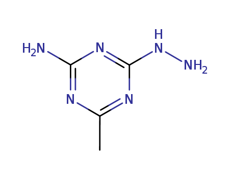 4-HYDRAZINO-6-METHYL-1,3,5-TRIAZIN-2-AMINE