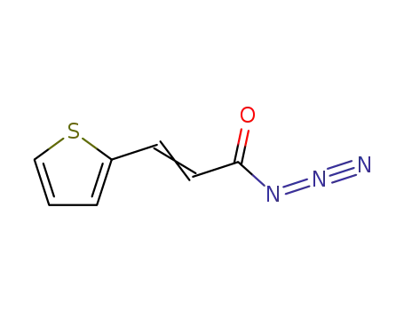 (E)-3-Thiophen-2-yl-acryloyl azide