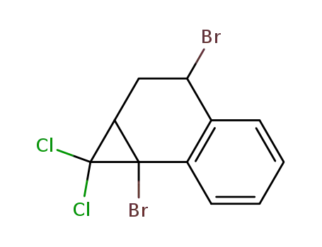 3,7b-dibromo-1,1-dichloro-1a,2,3,7b-tetrahydro-1H-cyclopropa<a>naphthalene