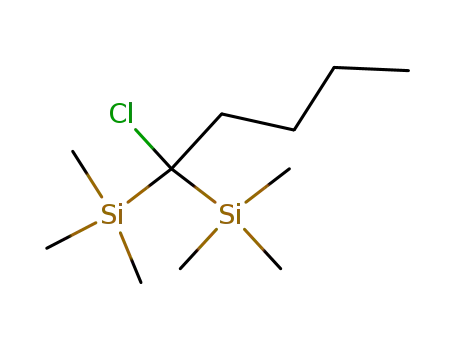 (1-クロロペンタン-1,1-ジイル)ビス(トリメチルシラン)