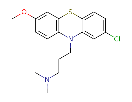 3-(2-chloro-8-methoxyphenothiazin-10-yl)-N,N-dimethylpropan-1-amine