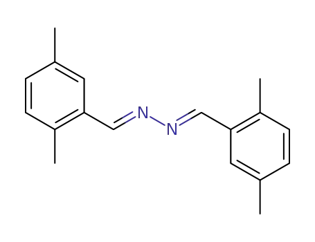 Molecular Structure of 28042-79-7 ((1E)-bis(2,5-dimethylbenzylidene)hydrazine)