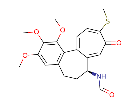 Formamide,N-[(7S)-5,6,7,9-tetrahydro-1,2,3-trimethoxy-10-(methylthio)-9-oxobenzo[a]heptalen-7-yl]- cas  2731-23-9