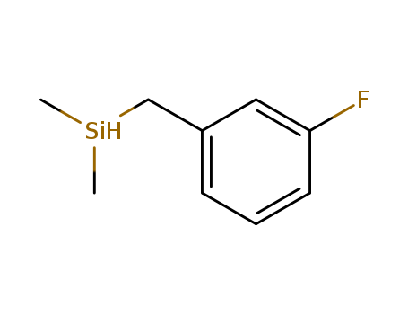 Benzene,1-[(dimethylsilyl)methyl]-3-fluoro- cas  27856-34-4