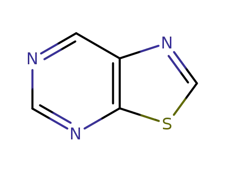 Molecular Structure of 273-86-9 (Thiazolo[5,4-d]pyrimidine (6CI,7CI,8CI,9CI))