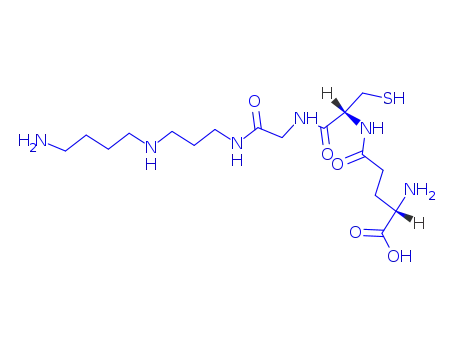 Molecular Structure of 33932-35-3 (glutathionylspermidine)