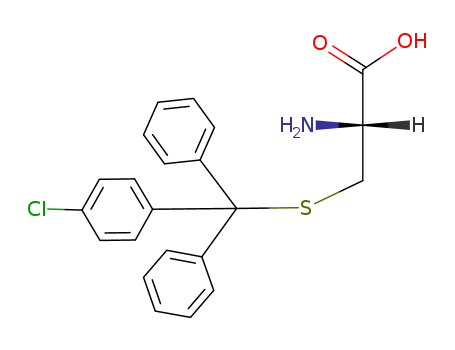 L-Cysteine,S-[(4-chlorophenyl)diphenylmethyl]- cas  27446-90-8