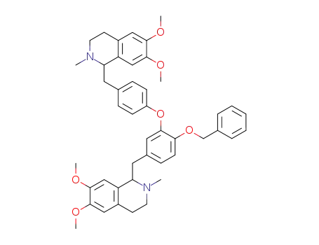 Molecular Structure of 2748-99-4 (O-BENZYLDAURICINE)