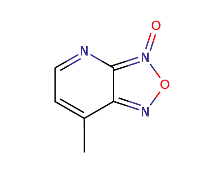 [1,2,5]옥사디아졸로[3,4-b]피리딘, 7-메틸-, 3-옥사이드