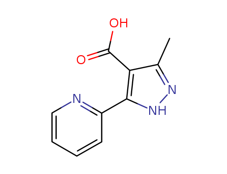 3-methyl-5-pyridin-2-yl-1H-pyrazole-4-carboxylic acid