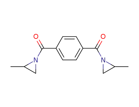 Molecular Structure of 2798-18-7 ([4-(2-methylaziridine-1-carbonyl)phenyl]-(2-methylaziridin-1-yl)methan one)